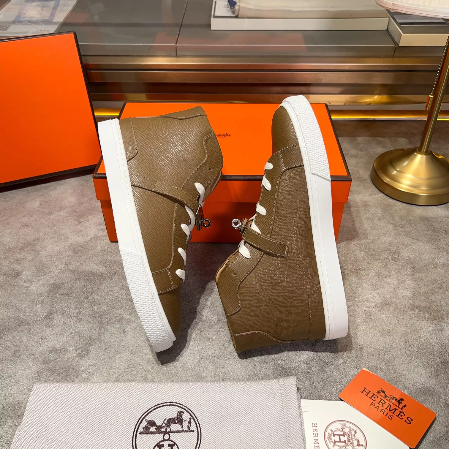 hermes high tops chaussures pour homme s_12b2aa33